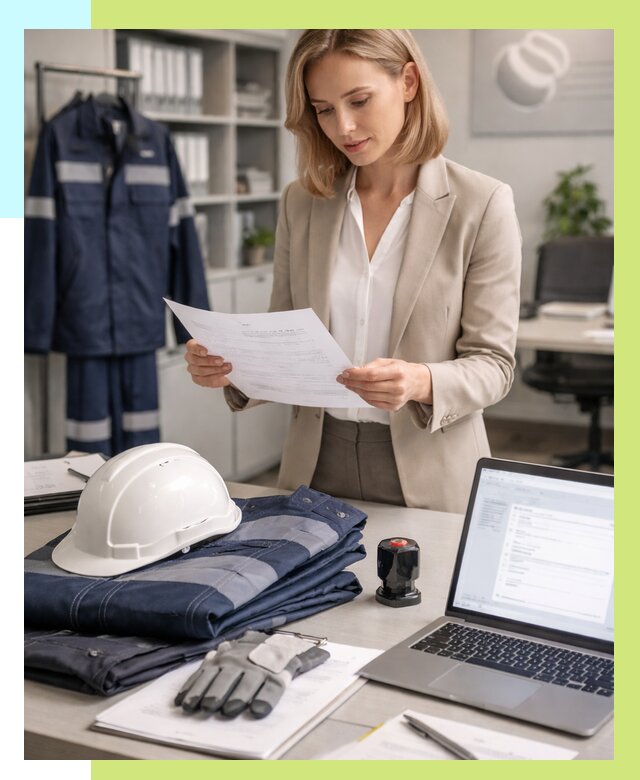 Сертификация спецодежды в Ейске от 7214 р. | Алешин-Еск