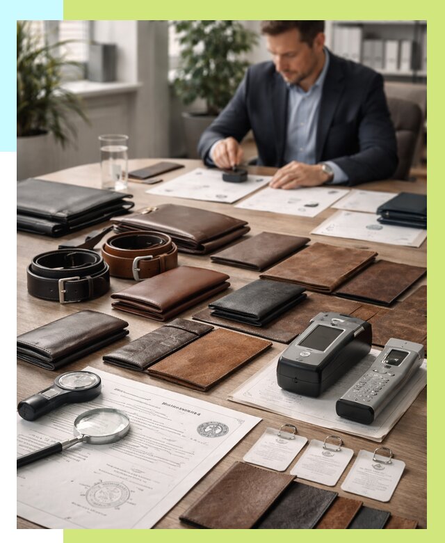 Сертификация кожаных изделий в Ейске от 12367 р. | Алешин-Еск