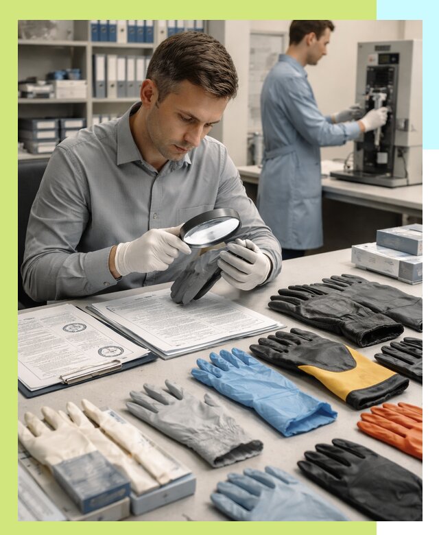 Сертификация перчаток и средств защиты продукции в Ейске