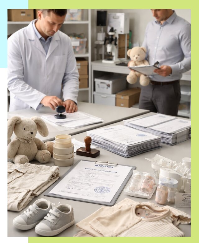 Сертификация детских товаров в Ейске от 15459 р. | Алешин-Еск