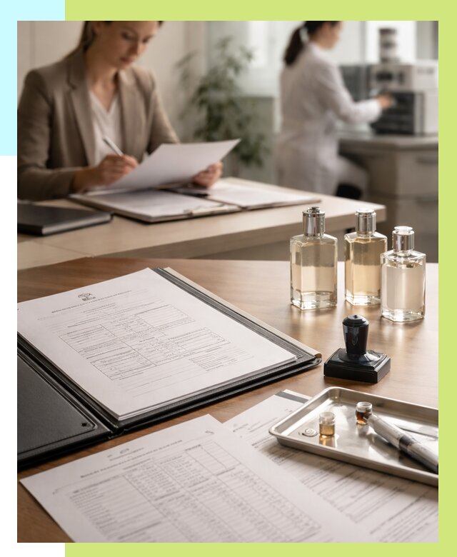 Сертификация парфюмерии в Ейске от 15459 р. | Алешин-Еск