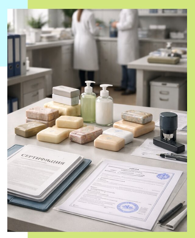 Сертификация мыла и сертификат на мыло в Ейске от 12367 | Алешин-Еск