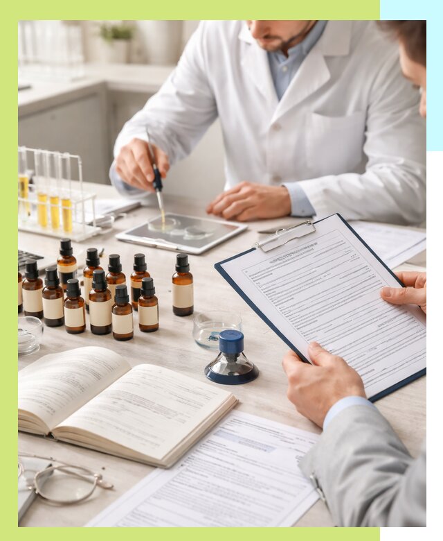 Сертификация эфирных масел и документация качества в Ейске
