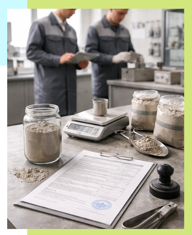 Сертификация цемента в Ейске от 20612 р. | Алешин-Еск