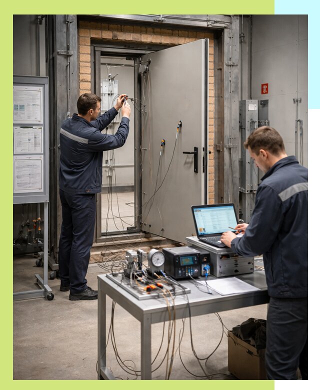 Сертификация противопожарных дверей в Ейске по ГОСТ и ТР