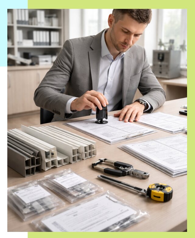 Сертификация ПВХ продукции в Ейске от 8760 р., Алешин-Еск