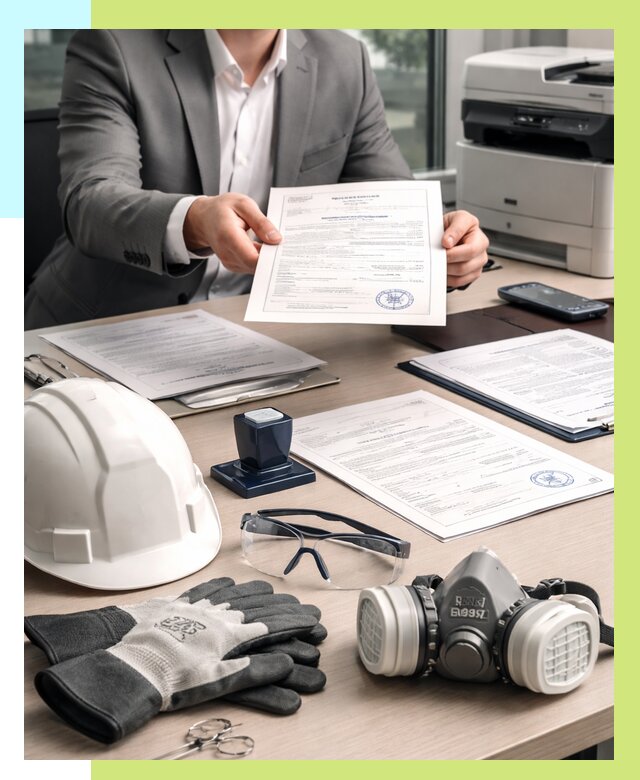 Сертификация СИЗ в Ейске от 15459 р. | Алешин-Еск оформить