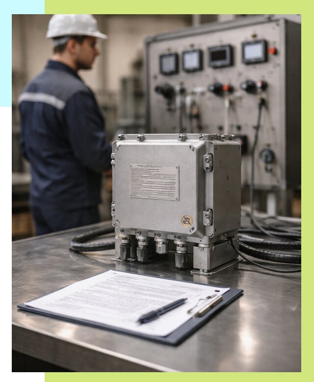 Сертификация взрывозащищенного оборудования в Ейске от 36071 р. | Алешин-Еск