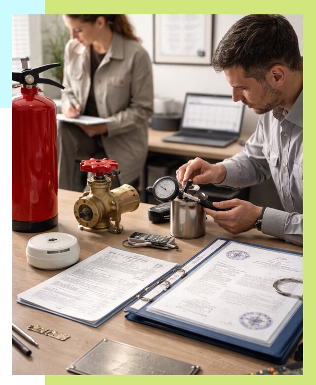 Сертификация пожарного оборудования в Ейске от 15459 р.|Алешин-Еск