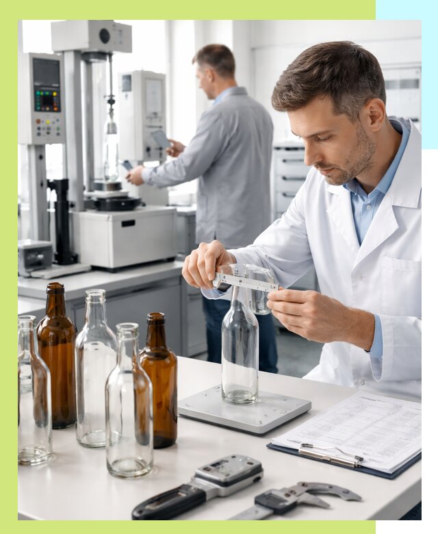 Сертификация стеклянных бутылок и сопутствующей упаковки в Ейске