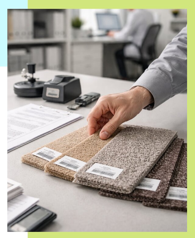 Сертификация ковролина в Ейске от 15459 р., Алешин-Еск