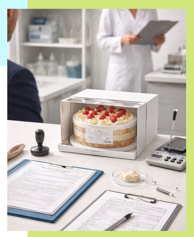 Сертификация тортов в Ейске от 9275 р. заказать | Алешин-Еск