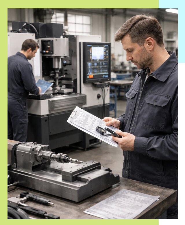 Сертификация станков: оформление документов и испытания в Ейске
