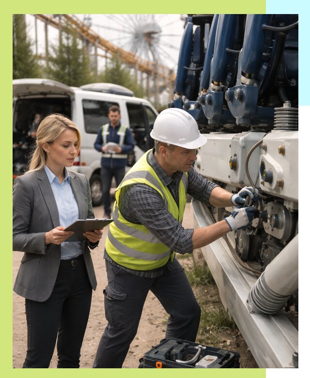 Сертификация аттракционов и проверка безопасности в Ейске