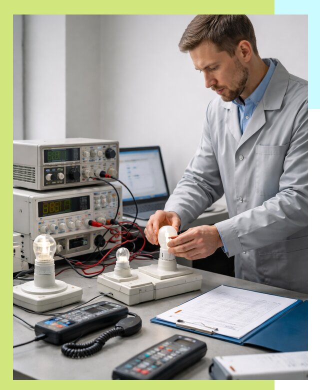 Сертификация ламп и светильников в Ейске по нормативам