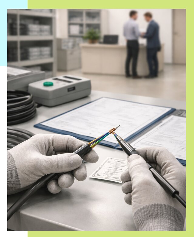 Сертификация провода в Ейске от 18551 р. в Алешин-Еск