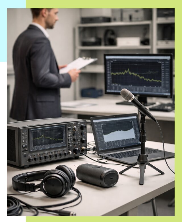 Сертификация аудиотехники в Ейске от 15459 р., Алешин-Еск