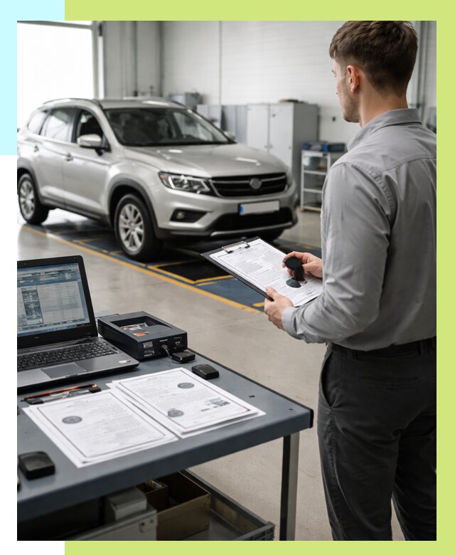 Сертификация транспортных средств в Ейске от 12367 р. | Алешин-Еск