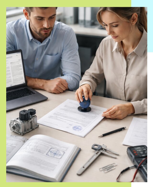 Выдача паспорта изделия и техническая экспертиза продукции в Ейске