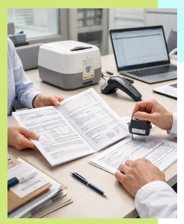 Оформление паспорта на товар и сопроводительных документов в Ейске