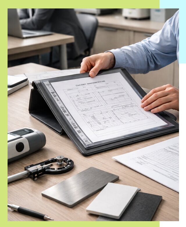 Оформление паспорта материала для продукции в Ейске