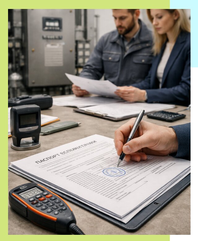 Оформление паспорта эксплуатации оборудования в Ейске