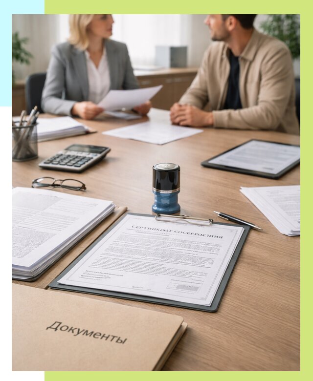 Сертификат соответствия на продукцию в Ейске от 15459 р.|Алешин-Еск