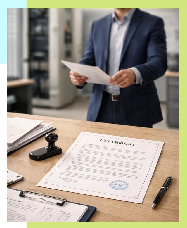 Сертификат на оборудование в Ейске от 15459 р. | Алешин-Еск