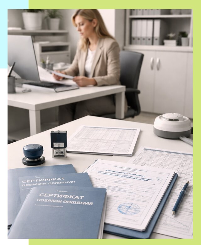 Сертификаты пожарной безопасности в Ейске от 15459 р. | Алешин-Еск