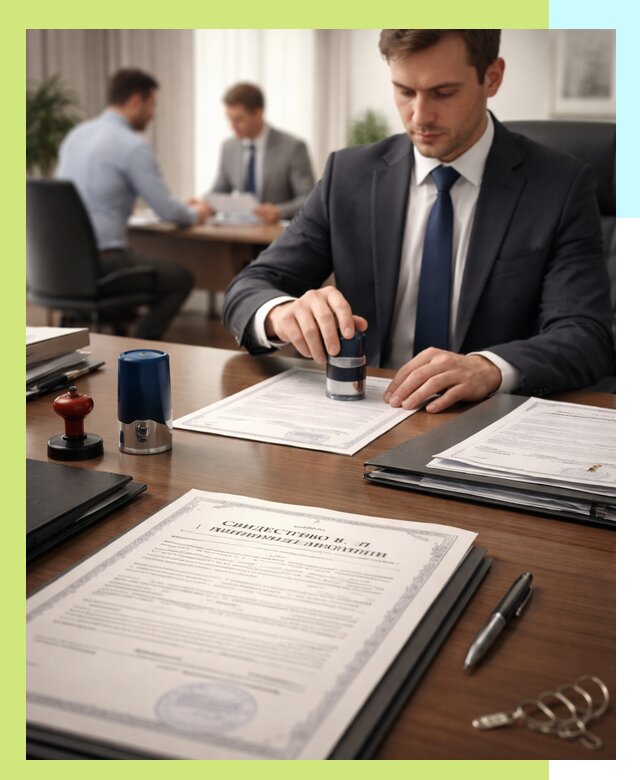 Оформление свидетельства о государственной регистрации в Ейске