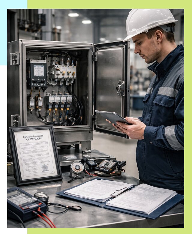 Сертификат взрывозащиты в Ейске от 46377 р. | Алешин-Еск