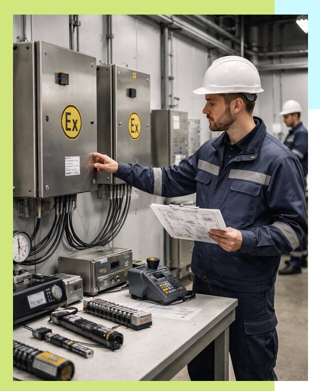 Сертификат взрывозащиты промышленного оборудования в Ейске