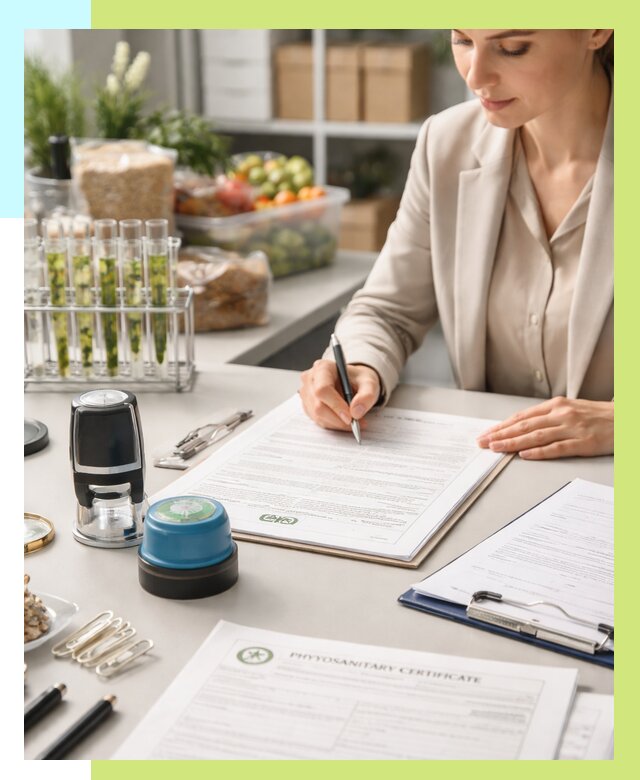 Фитосанитарный сертификат оформить в Ейске от 4638 р. | Алешин-Еск