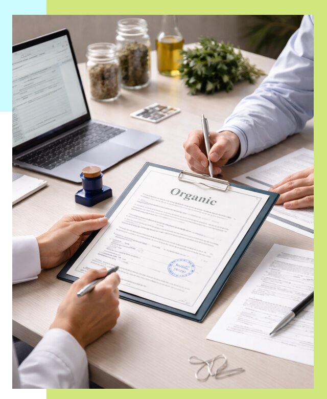 Оформление сертификат органик в Ейске от 30918 р. | Алешин-Еск