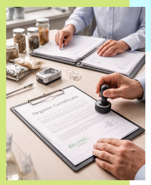 Получение органик сертификата для продукции в Ейске