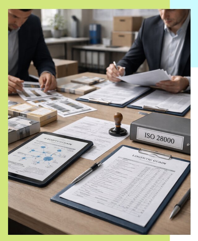 Получение сертификата ISO 28000 по безопасности цепи поставок в Ейске