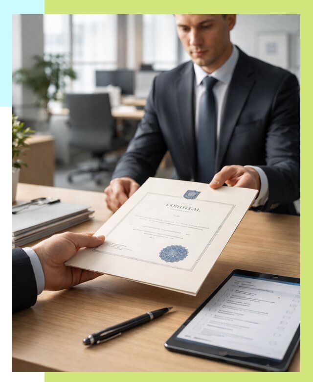 Сертификат ISO 30301 в Ейске от 36071 р. | Алешин-Еск - под ключ