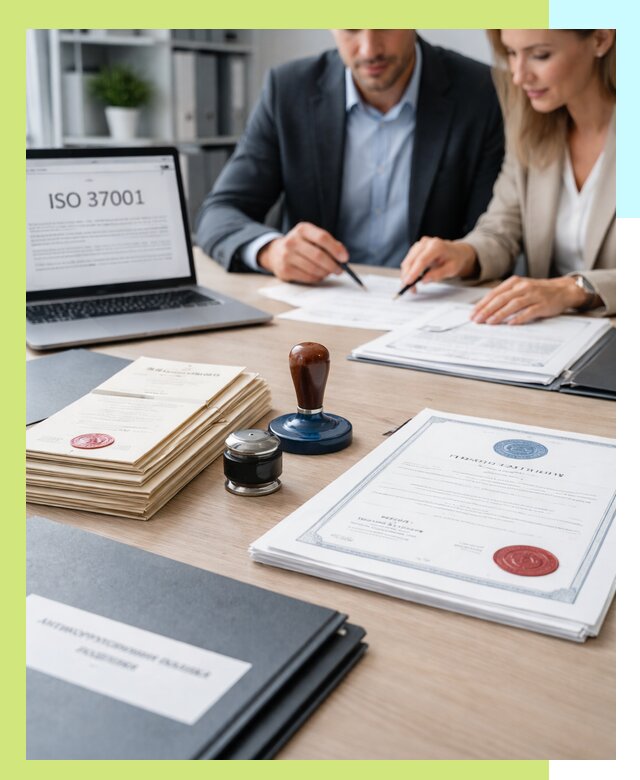 Получение сертификата ISO 37001 по системе борьбы с коррупцией в Ейске